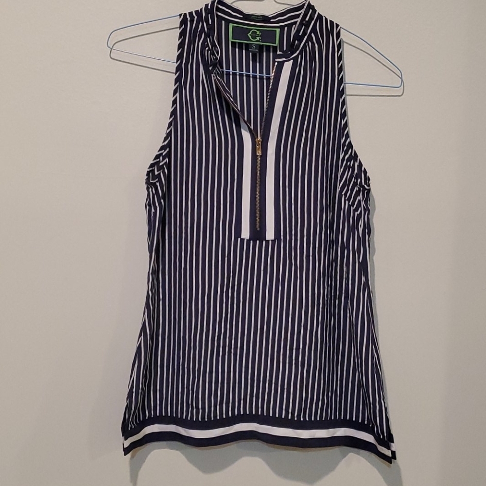 ❤ CHARMING CHARLIE SILK TANK TOP, SMALL